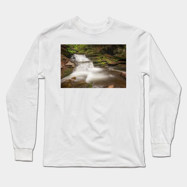 Flow Long Sleeve T-Shirt by jswolfphoto